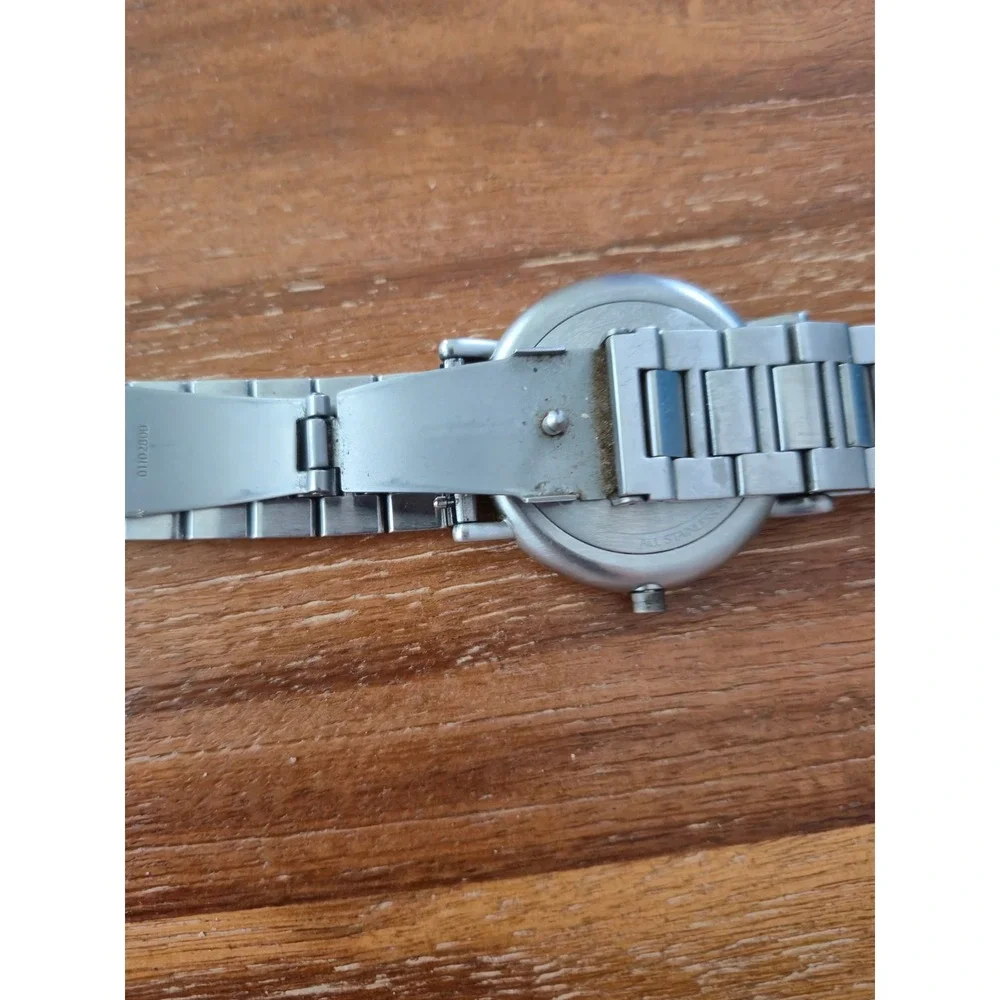 Skagen Wristwatch Mens OS Grey Minimalist Stainless Steel 01102800 Danish Modern